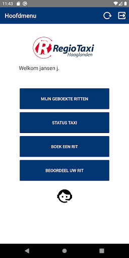Regiotaxi Haaglanden Screen 2