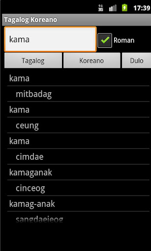 Korean Tagalog Dictionary