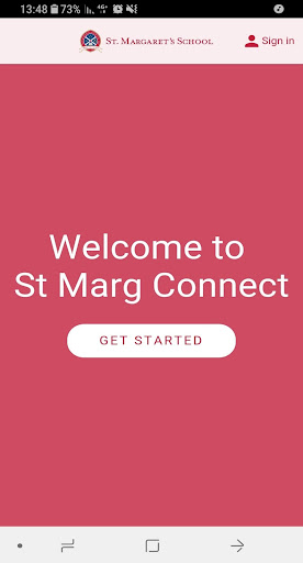 Android application St Marg Connect screenshort