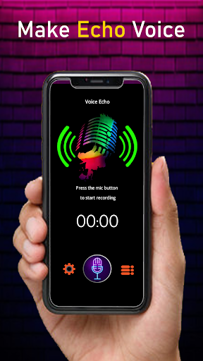 Android application Echo Voice Recorder Reverb screenshort