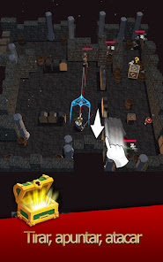 Captura de Pantalla 9 Darkest Rogue 3D:Slingshot RPG android