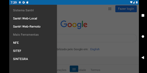 Android application Rezende Santri screenshort