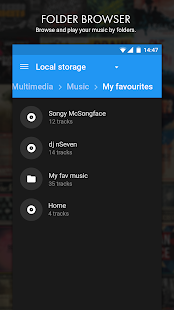 n7player Music Player Captura de tela