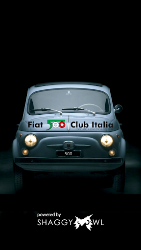 Android application Fiat 500 Club Italia screenshort