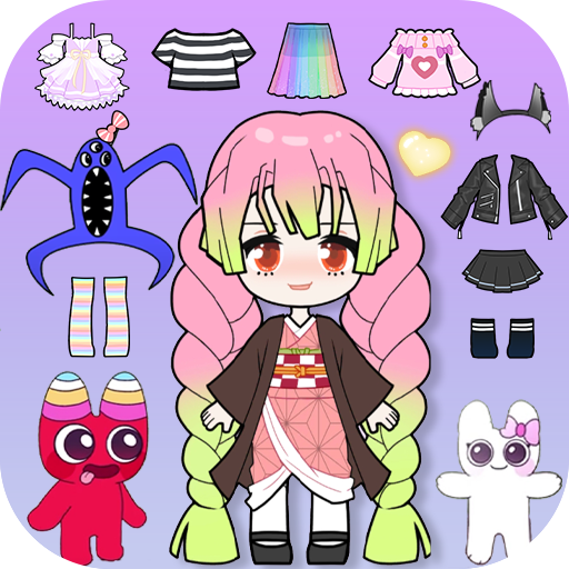 Gacha outfits & hairstyle on Instagram