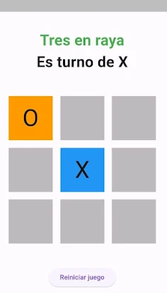 3 en Raya Juego de estrategia - Screenshot 1