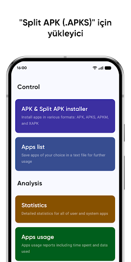 Skit - uygulama yöneticisi ekran görüntüsü