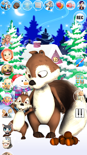 Talking Squirrel Frozen Forest 211228 APK screenshots 19