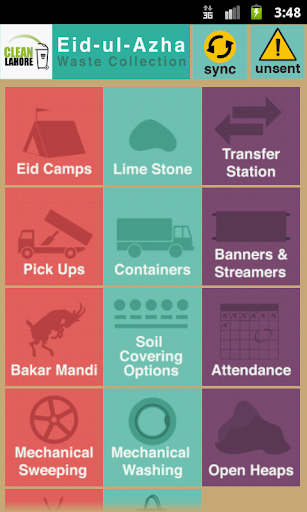 Android application LWMC Waste Collection screenshort
