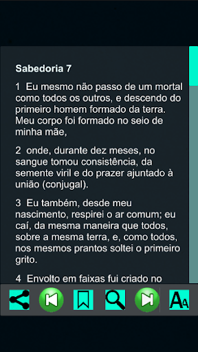 Android application Sabedoria Bíblicos screenshort