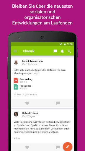Android application Eddie Duisburg screenshort