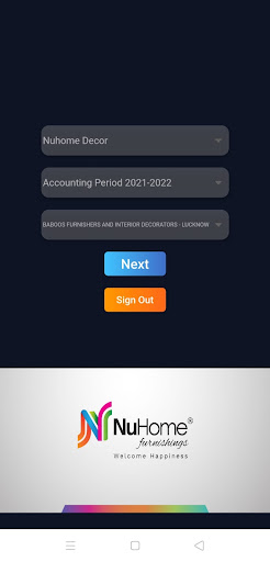 NuHome Screen 2