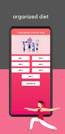 Weight loss in 7days Diet Plan Screen 3