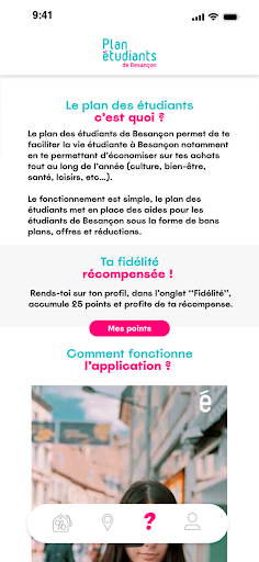 Plan des Étudiants de Besançon Screen 3