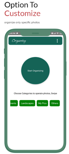 Organizy Screen 3
