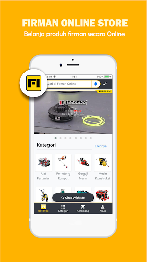Android application FIRMAN ONLINE STORE screenshort