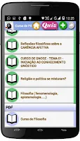 Curso de Filosofia (português) APK 스크린샷 이미지 #1