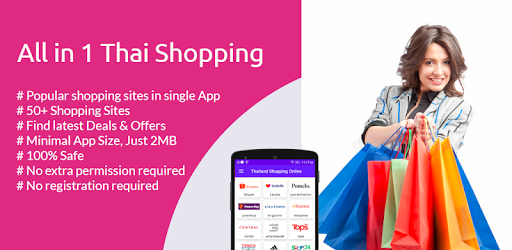 Android application Thailand Shopping Online screenshort