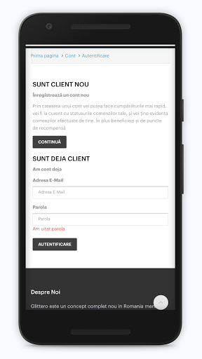 Glittero Screen 2