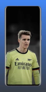 Martin Odegaard 4K Wallpaper