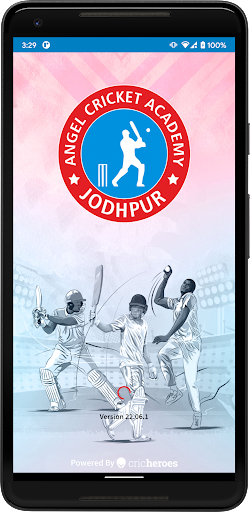 Android application ANGEL CRICKET ACADEMY screenshort