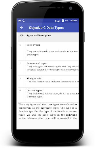 Learn - Objective C Screen 3