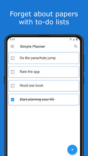 Android application Simple Planner screenshort