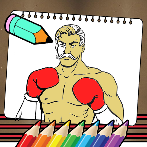 Wrestling Superstars Coloring Download on Windows
