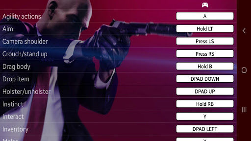 Screenshot of ControlRef - PC/console game c
