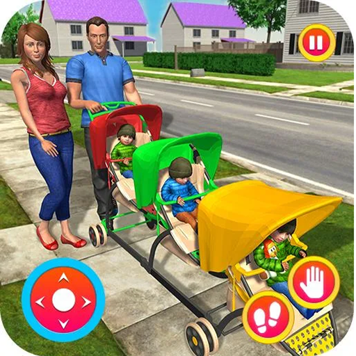 Triplet Baby Care Simulator 3D