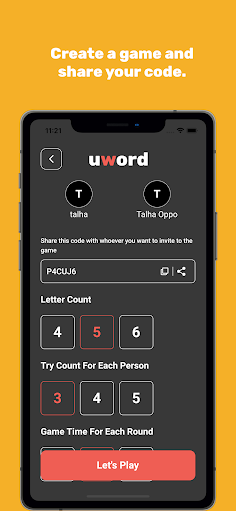 Uword: Online Word Game - Screenshot 4