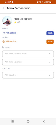Android application Pijatyuk screenshort
