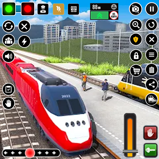 火车游戏：城市火车司机