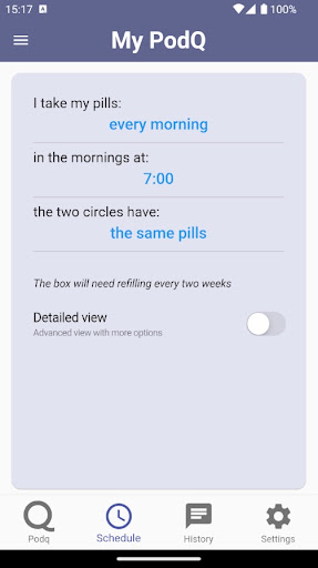 PodQ Screen 2