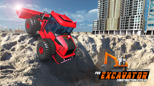 PRO EXCAVATOR CONSTRUCTION SIM Screen 2