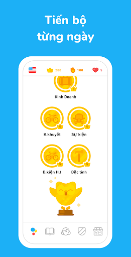 Duolingo Mod (Học Tiếng Anh, Tính năng cao cấp)