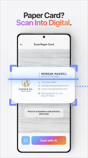 Screenshot of Circo - Digital Business Card