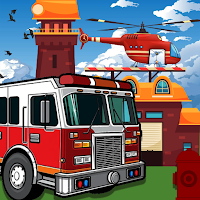 Pretend My Fire Station Rescue Fire Fighter Truck