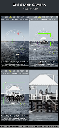 Stamp Camera With GPS Info Screen 2