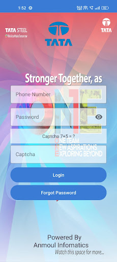 Android application TSL ONE screenshort