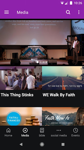 Mount Canaan Full Gospel Screen 2