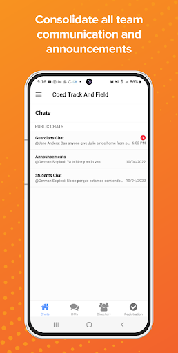 Android application Aktivate screenshort