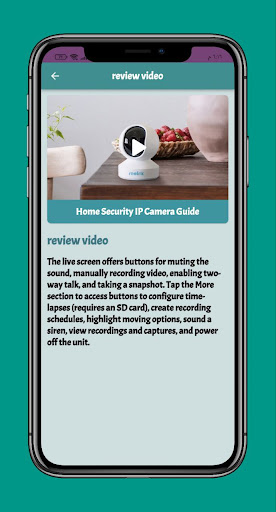 Home Security IP Camera Guide Screen 2