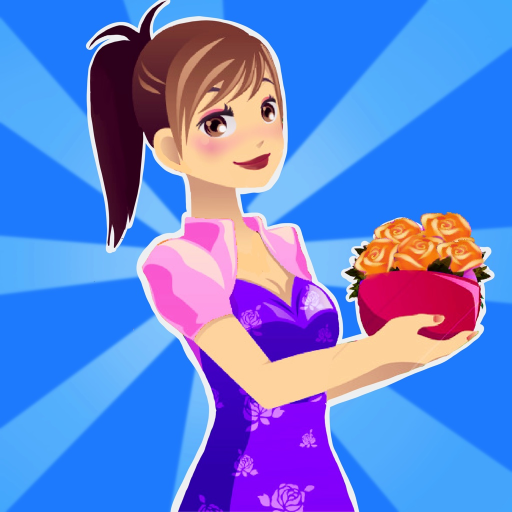 Flower Shop 3D logo