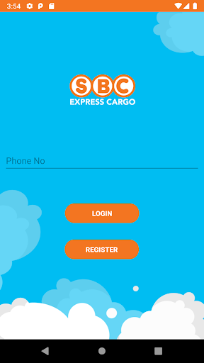 Android application SBCExpressCargo screenshort
