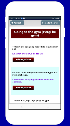 Dialog Percakapan Bahasa Inggris Sehari hari