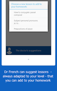 Dr French, French grammar Schermata