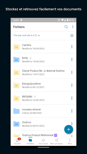 Oodrive Work Screen 2