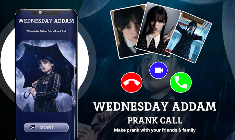 Wednesday Addams Fake Call - 1.0.6 - (Android)