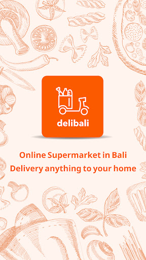 Android application delibali Delivery Supermarket screenshort